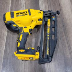 AS-IS  DeWalt DCN660D1 20V 16 Gauge Cordless Angled Finish Nailer Kit W/ 2Ah Battery