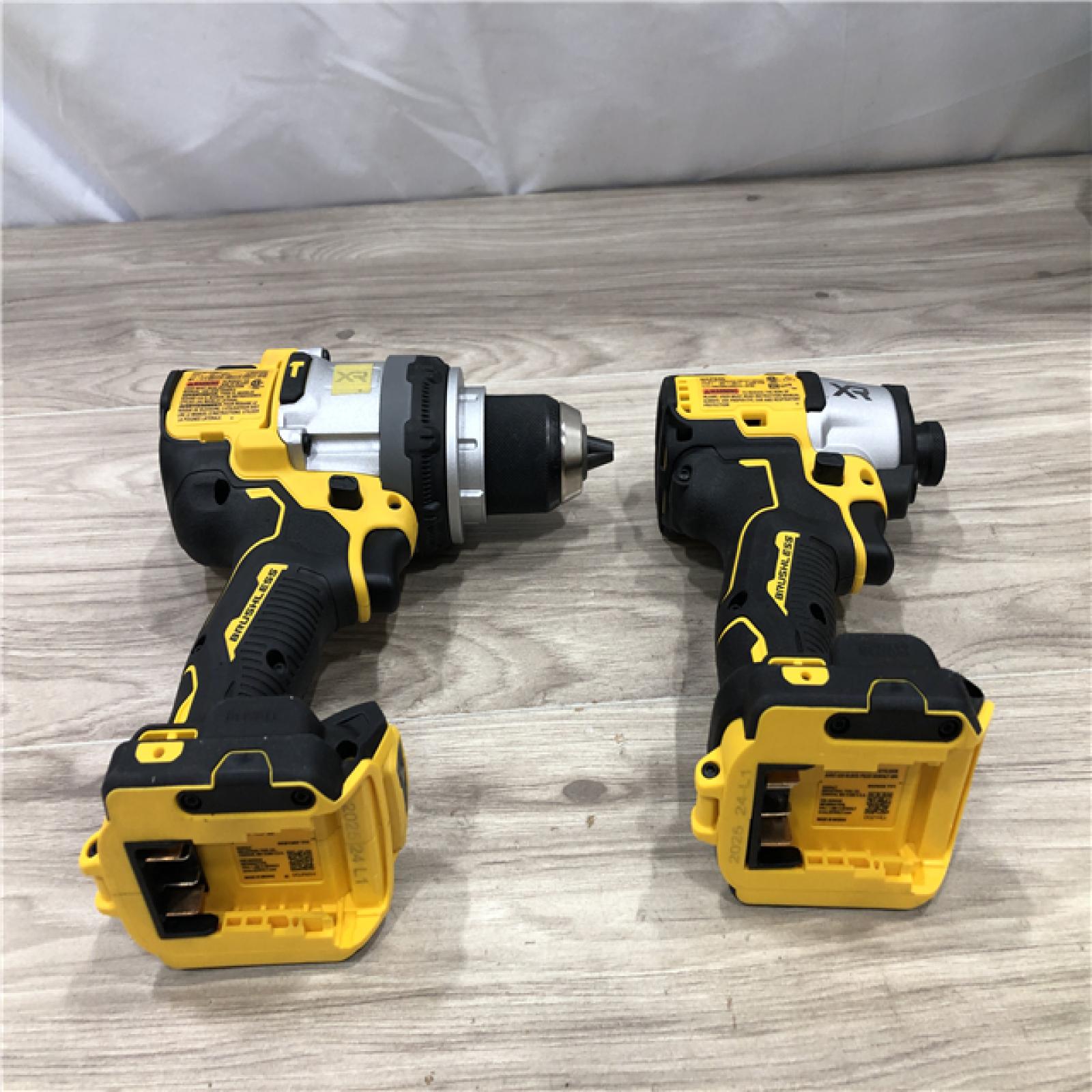 AS-IS DeWalt 20V MAX XR Cordless 2-Tool Hammer Drill and Impact Driver Kit