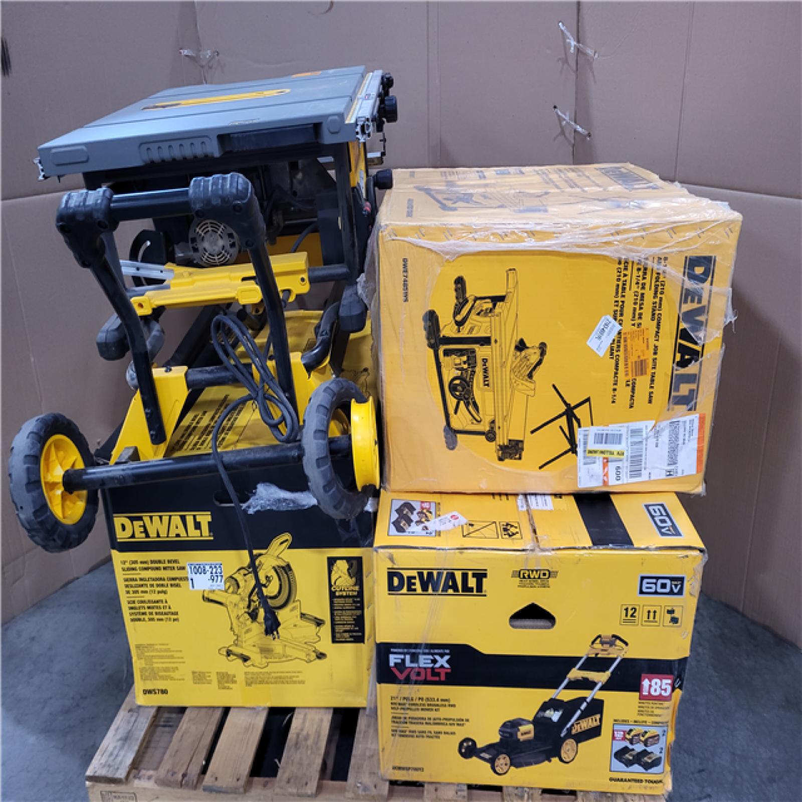 CALIFORNIA AS-IS TOOL PALLET