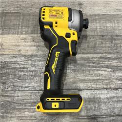 AS-IS DEWALT Atomic 20V Max Lithium-Ion Brushless Cordless Compact 1/4 in. Impact Driver Kit