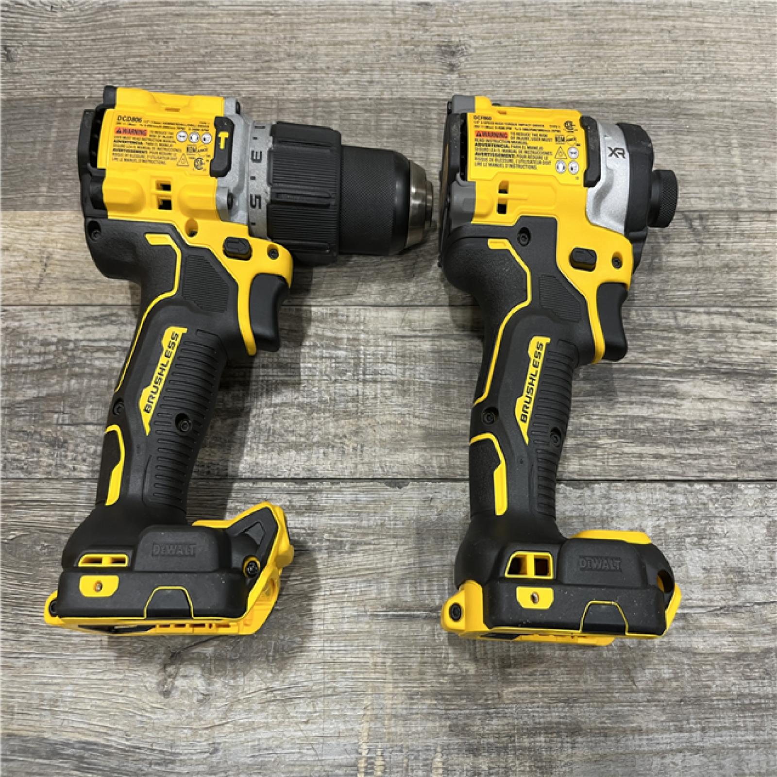 AS-IS DEWALT 20V Lithium-Ion Cordless 2-Tool Combo Kit