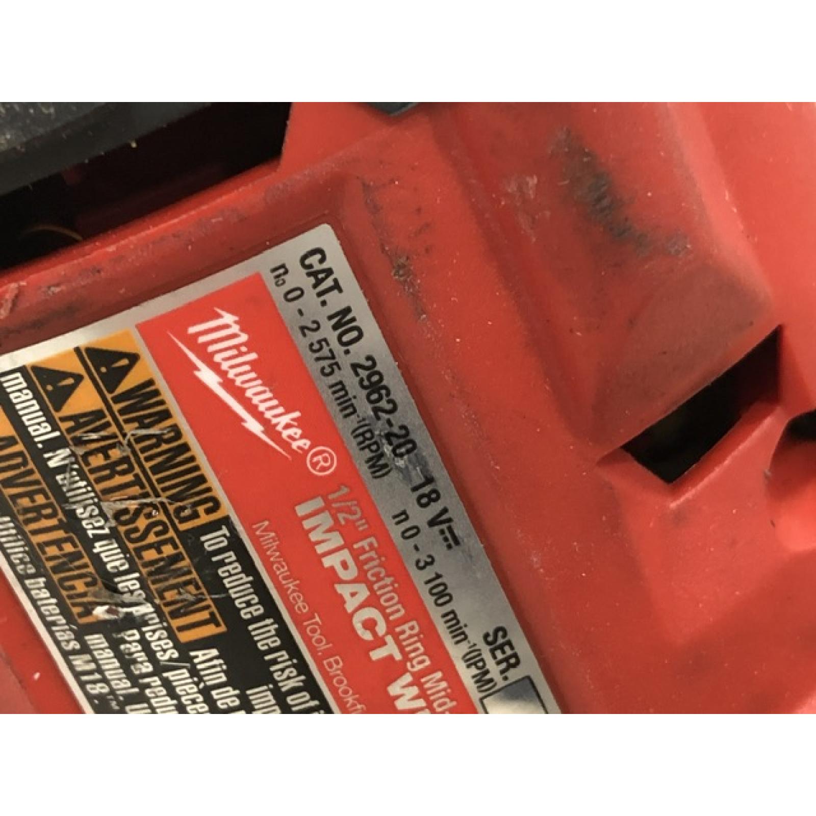 AS-IS Milwaukee 2962-20  M18 18V Fuel 1/2 Mid-Torque Impact Wrench Cordless(Tool-Only)