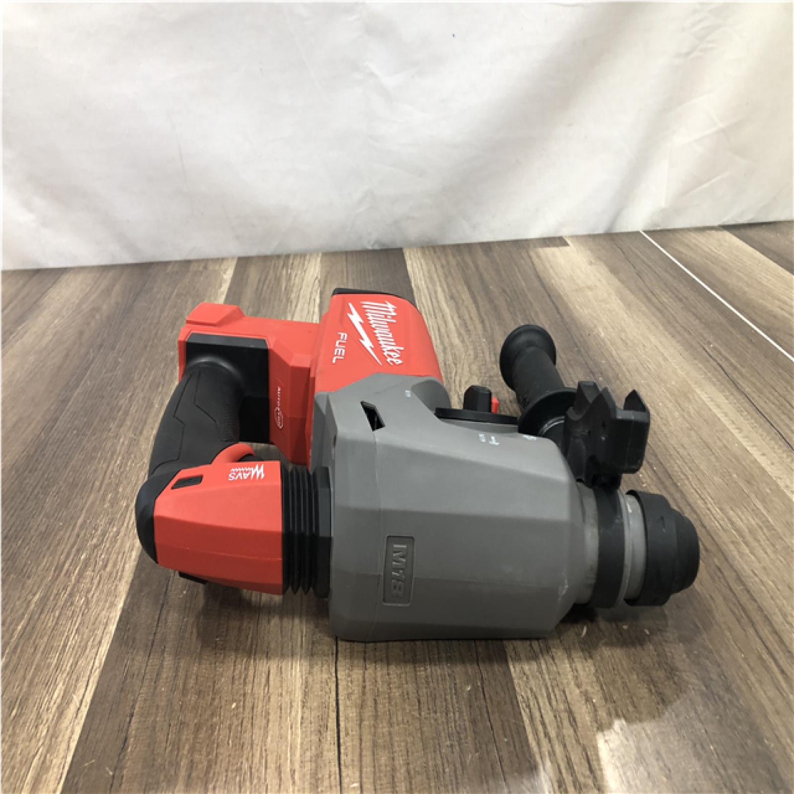 AS-IS Milwaukee  FUEL 18V Lithium-Ion Brushless Cordless 1 in. SDS-Plus Rotary Hammer (Tool-Only)