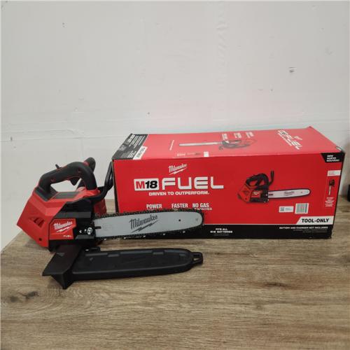 Phoenix Location NEW Milwaukee M18 FUEL 12 in. 18V Lithium-Ion Brushless Cordless Battery Top Handle Chainsaw (Tool Only)