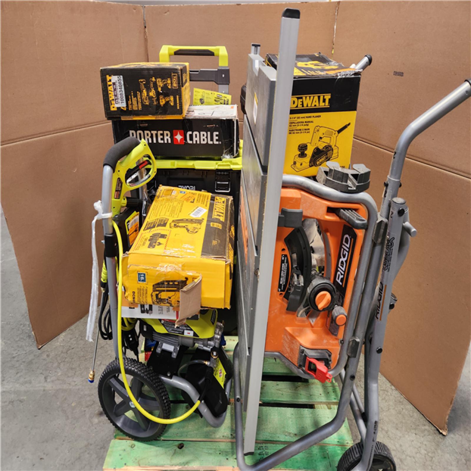 CALIFORNIA AS-IS TOOL PALLET
