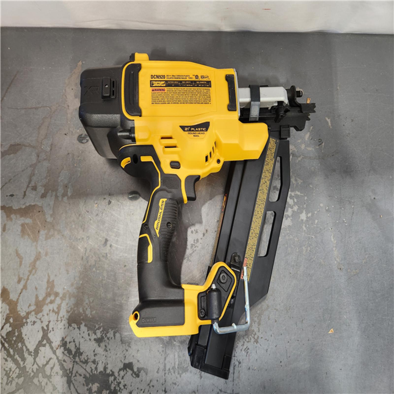 AS-IS- DEWALT 20-Volt 21° Cordless Framing Nailer (Tool-Only)