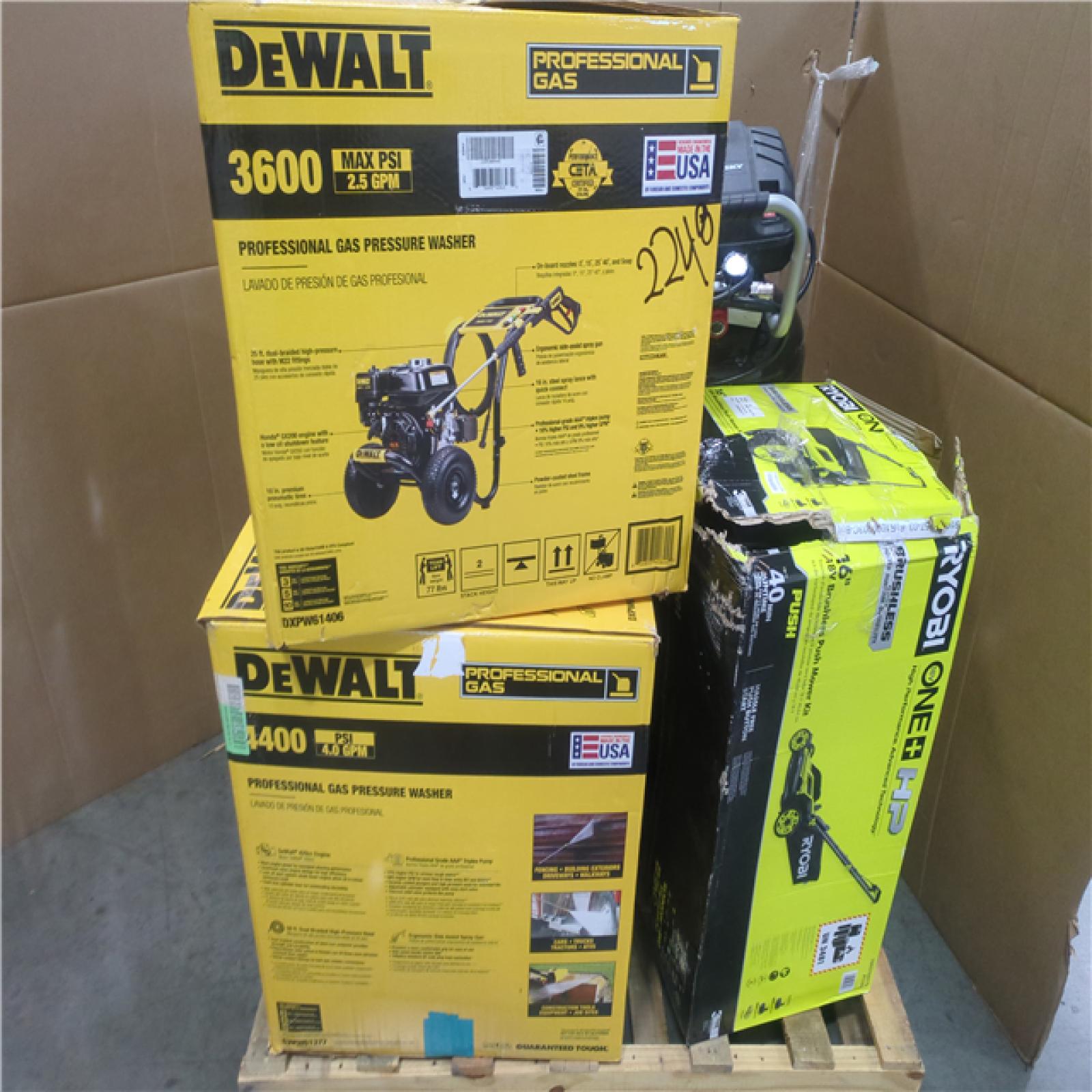 CALIFORNIA AS-IS OUTDOOR POWER EQUIPMENT