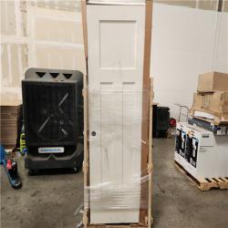 Phoenix Location JELD-WEN 28 in. x 80 in. 3 Panel Craftsman Primed Left-Hand Smooth Solid Core Molded Composite MDF Single Prehung Interior Door Pallet (5 Doors)