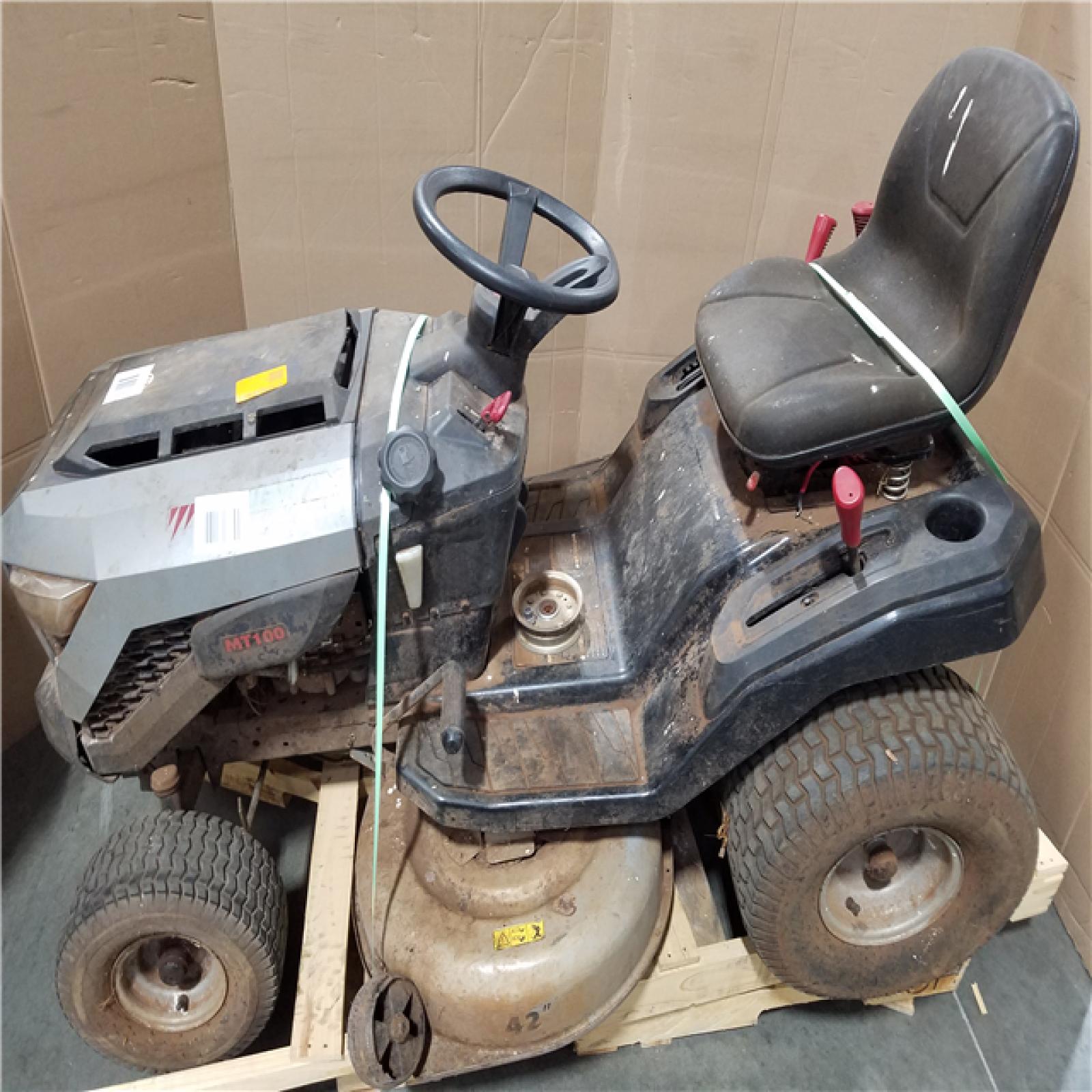 CALIFORNIA AS-IS MURRAY MT100 LAWN TRACTOR