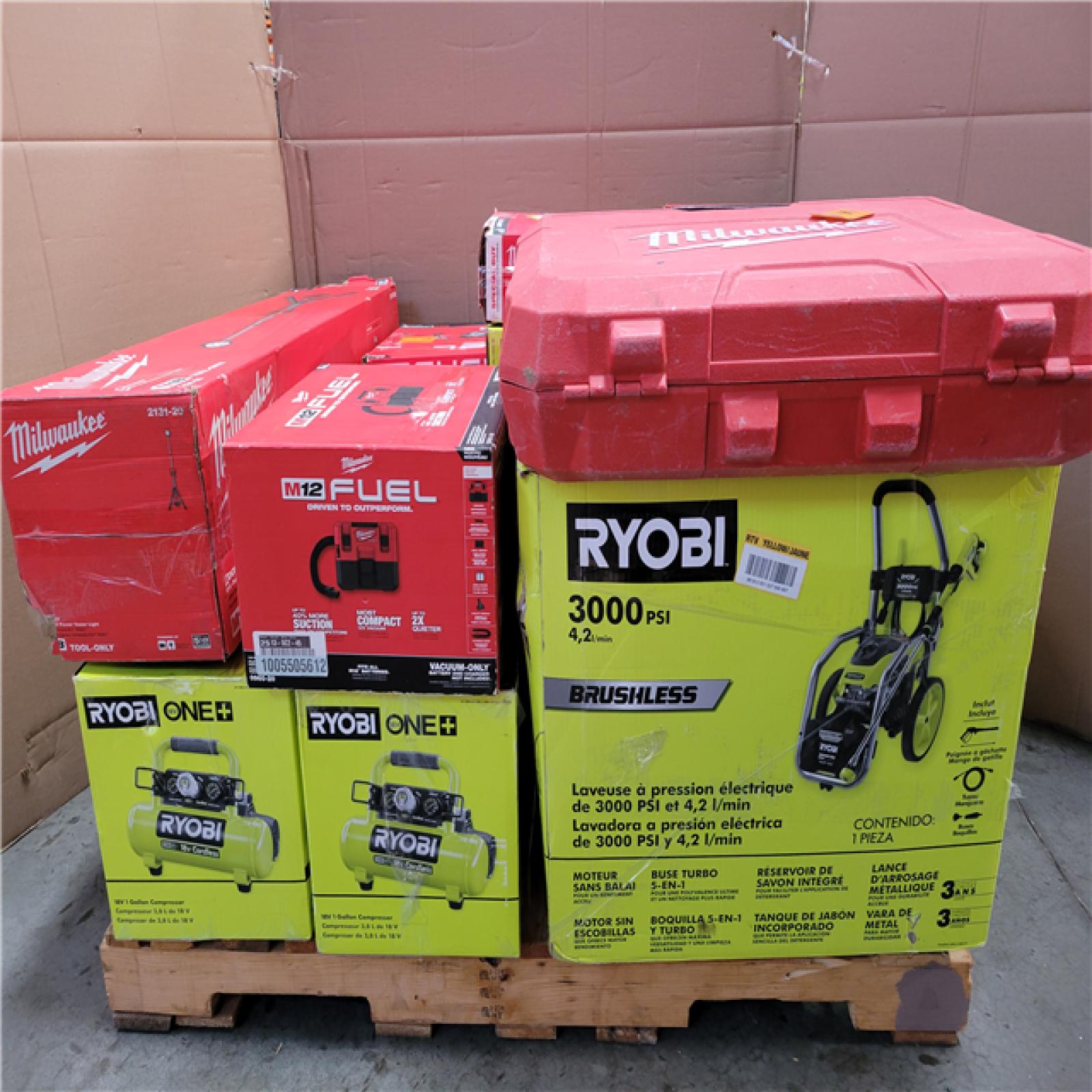 CALIFORNIA AS-IS TOOL PALLET