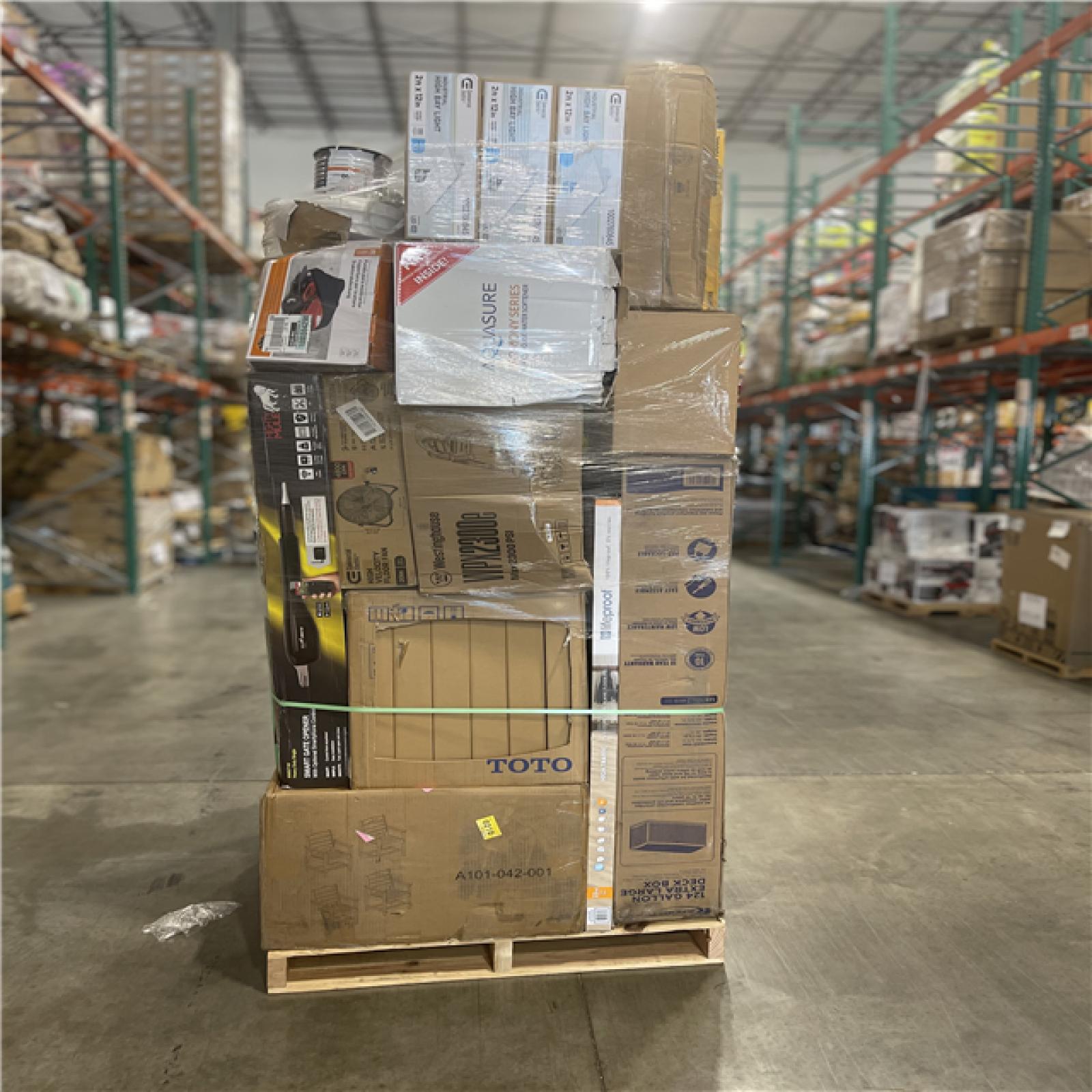 DALLAS LOCATION- AS-IS HOME IMPROVEMENT PALLET