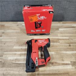 HOUSTON LOCATION - AS-IS Milwaukee  FUEL 12-Volt Lithium-Ion Brushless Cordless 18-Gauge 1-1/2 in. Compact Brad Nailer (Tool Only)