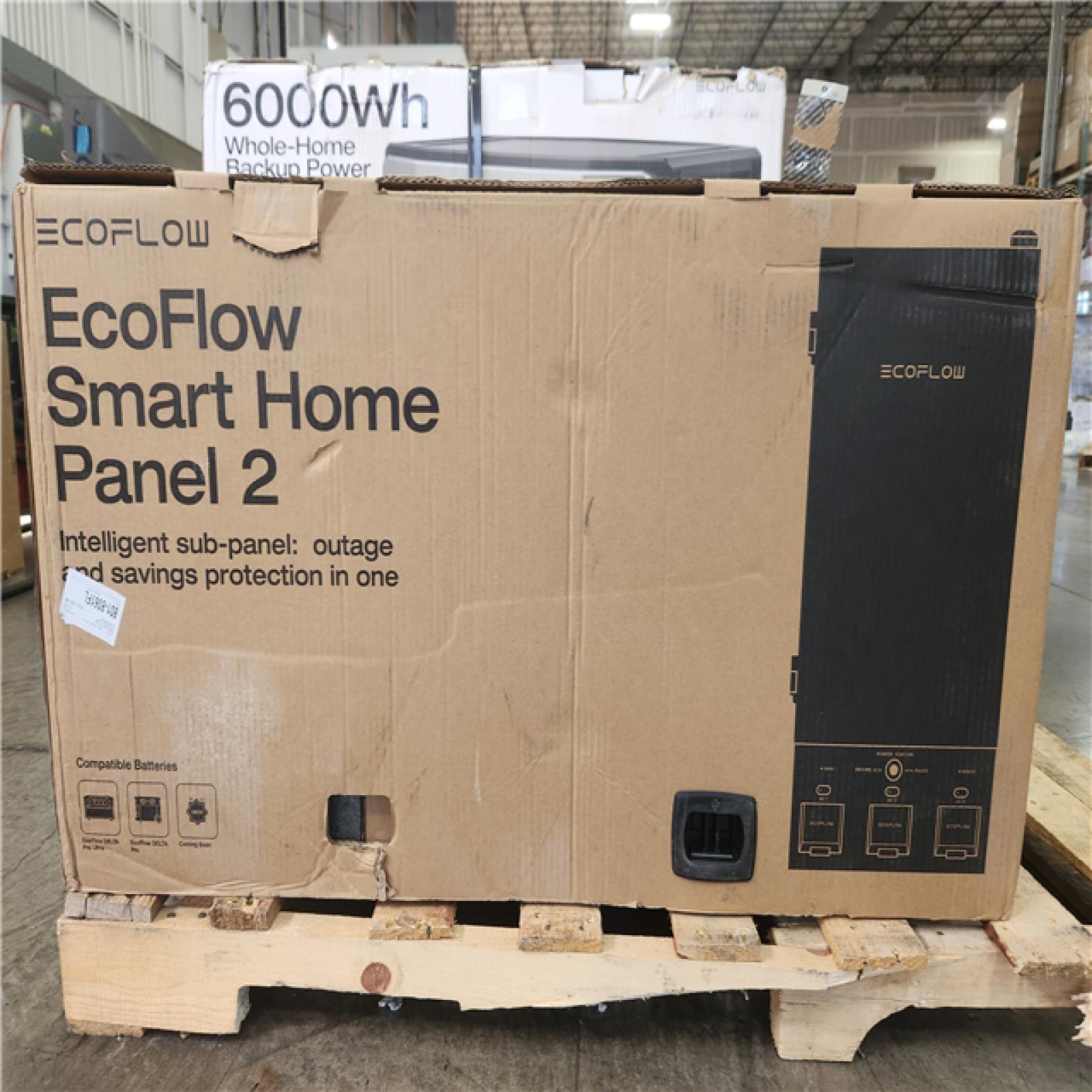 Phoenix NEW EcoFlow Battery Generator 6144Wh Delta Pro Ultra w/Smart Home Panel 2 7200W Output  LFP Power Station Home Backup  Push-Button