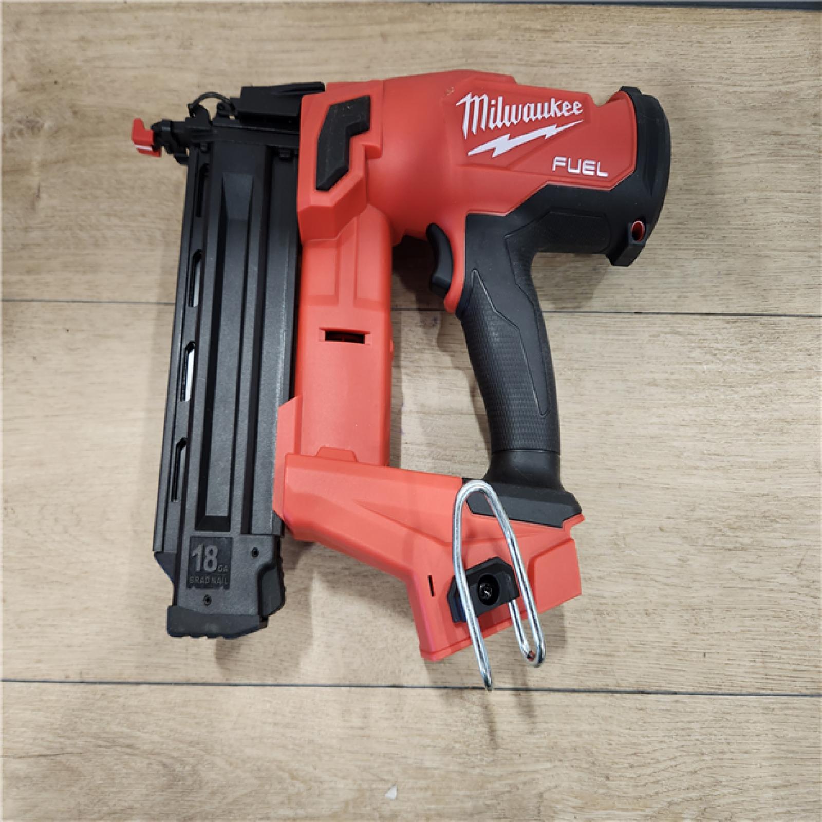 AS-IS- Milwaukee FUEL 18-Volt Lithium-Ion Brushless Cordless Gen II 18-Gauge Brad Nailer (Tool-Only)