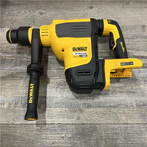 AS-IS DEWALT FLEXVOLT 60V MAX Lithium-Ion Brushless Cordless 1-3/4 in. SDS MAX Combination Rotary Hammer (Tool Only)