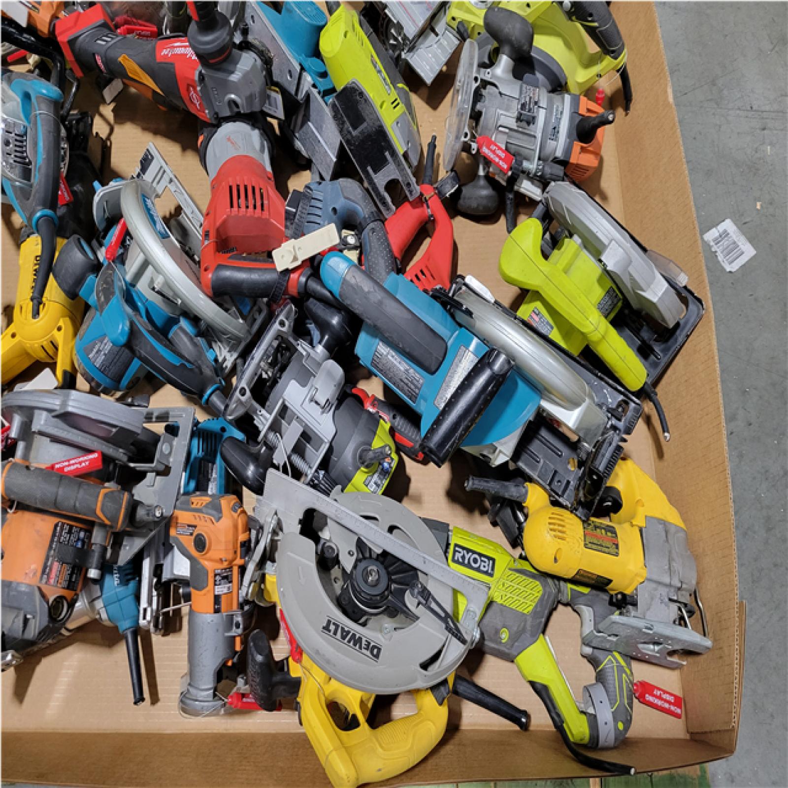 CALIFORNIA AS-IS MIXED DISPLAY TOOLS (CUT POWER CORDS)