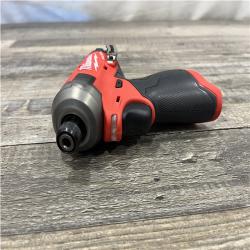 AS-IS Milwaukee FUEL SURGE 12V Lithium-Ion Brushless Cordless 1/4 in. Hex Impact Driver Compact Kit