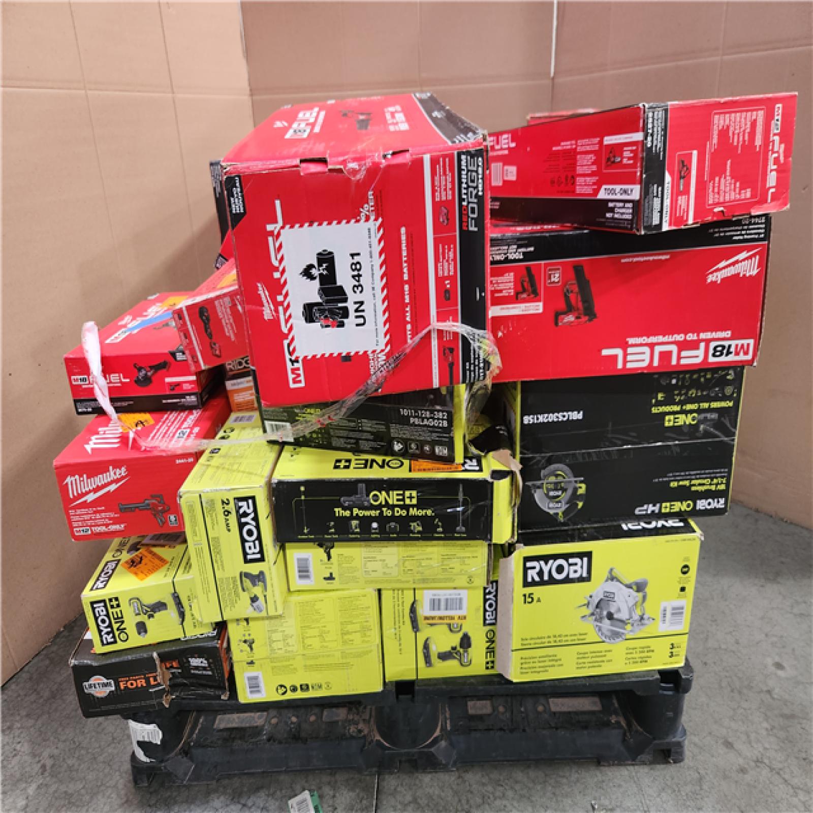 CALIFORNIA AS-IS TOOL PALLET