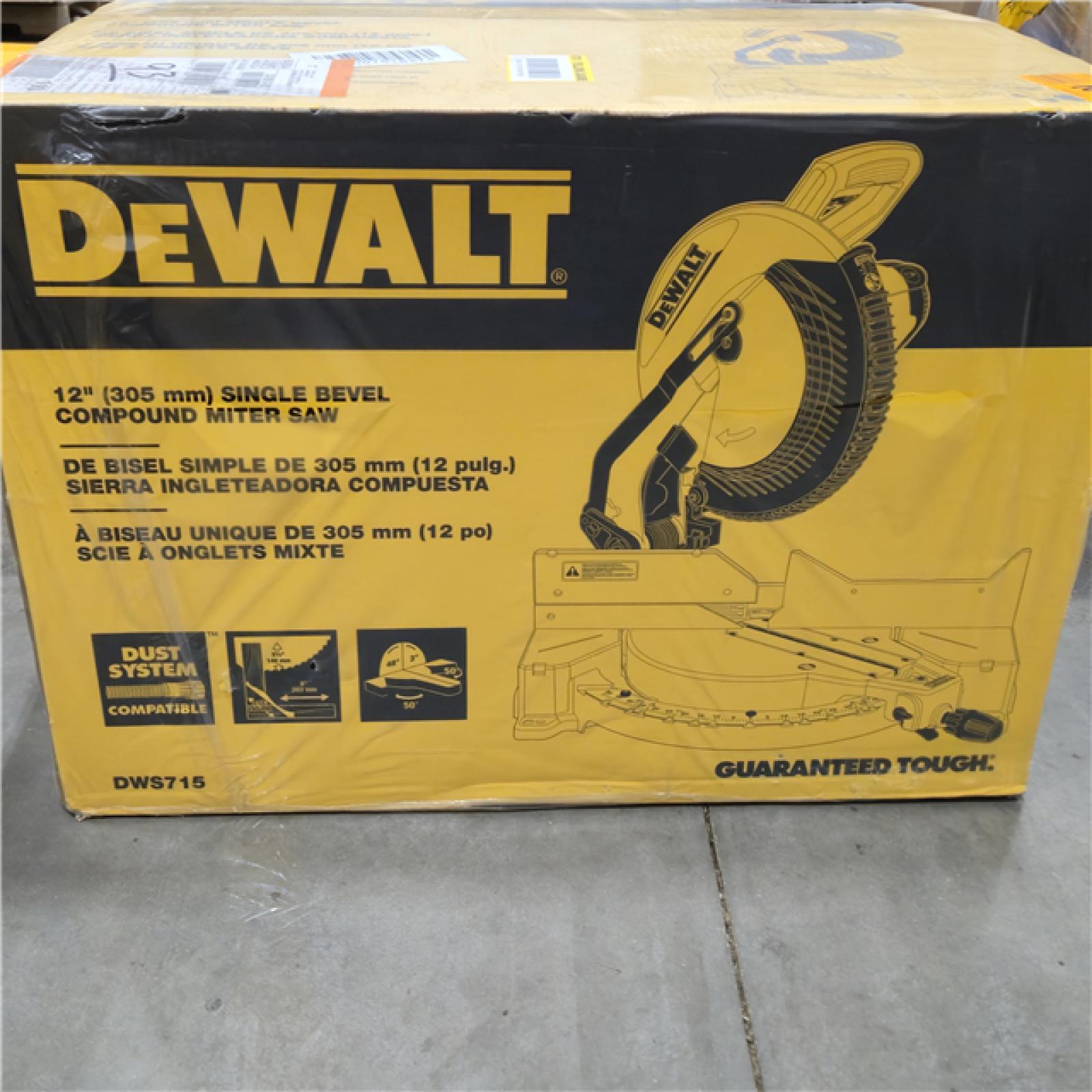NEW! - 15 Amp Corded Single Bevel Compound Miter Saw