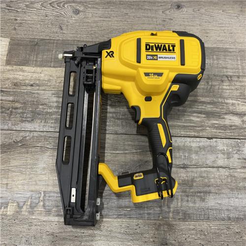 AS-IS DEWALT 20V MAX XR 16-Gauge Lithium-Ion Cordless Finish Nailer (Tool Only)