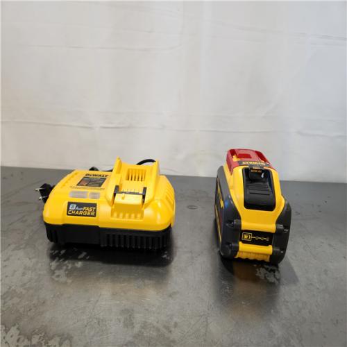 AS-IS- 20V/60V MAX FLEXVOLT Lithium-Ion 9.0Ah Battery and Charger Starter Kit