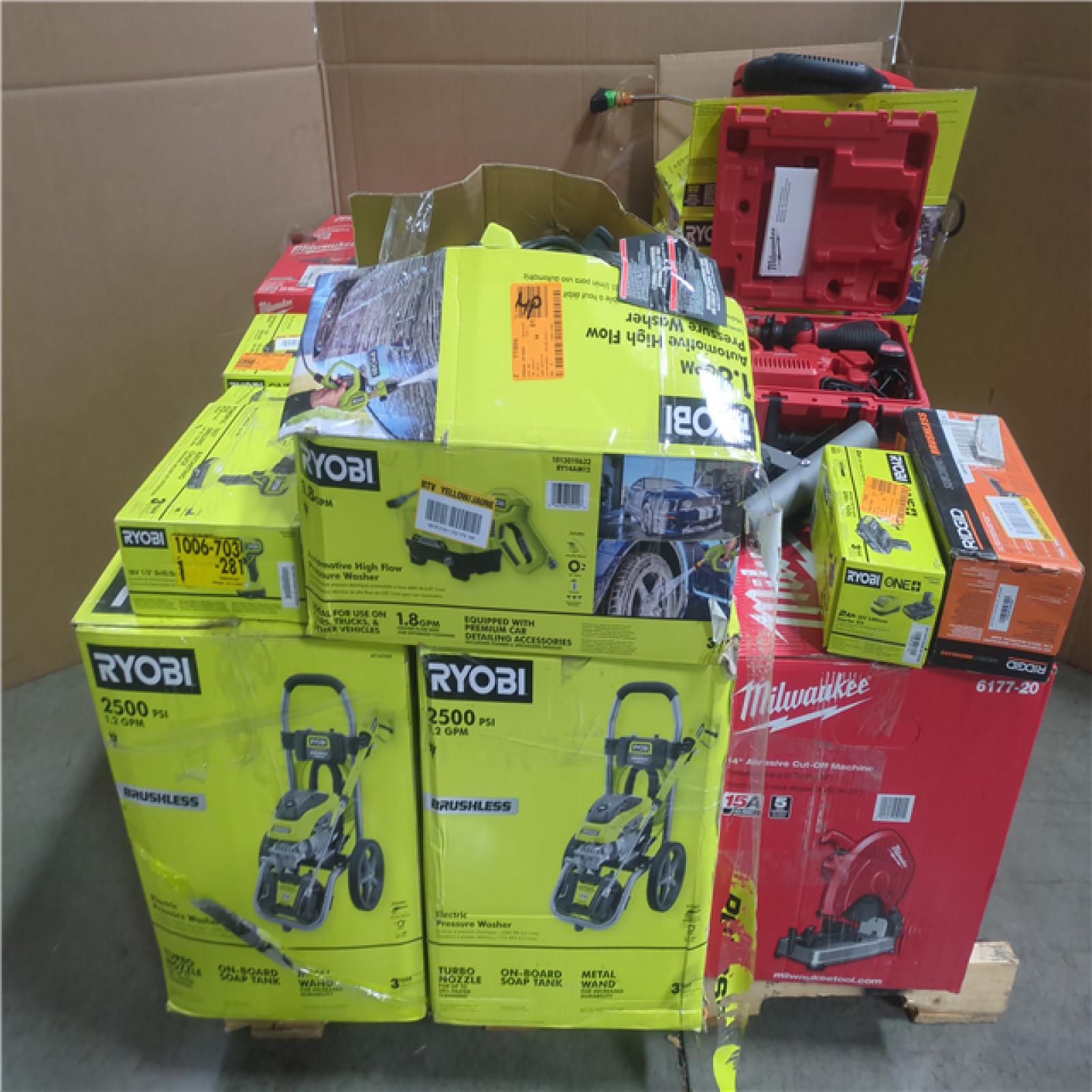 CALIFORNIA AS-IS TOOL PALLET