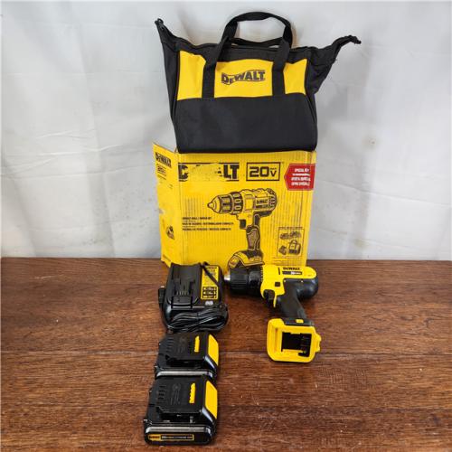 AS-IS DeWalt 20V MAX Brushed Cordless 1/2 in. Drill/Driver Kit
