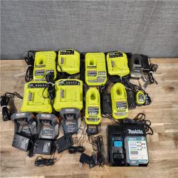 HOUSTON LOCATION - AS-IS MIXED BATTERY CHARGER PACK QTY - 15