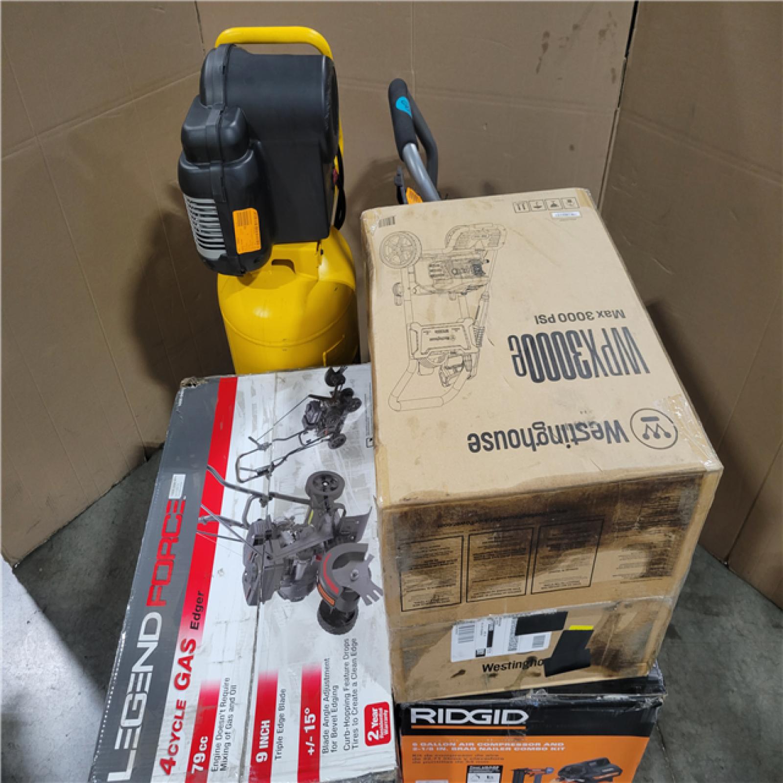 CALIFORNIA AS-IS OUTDOOR POWER EQUIPMENT