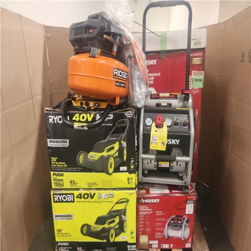 CALIFORNIA AS-IS OUTDOOR POWER EQUIPMENT