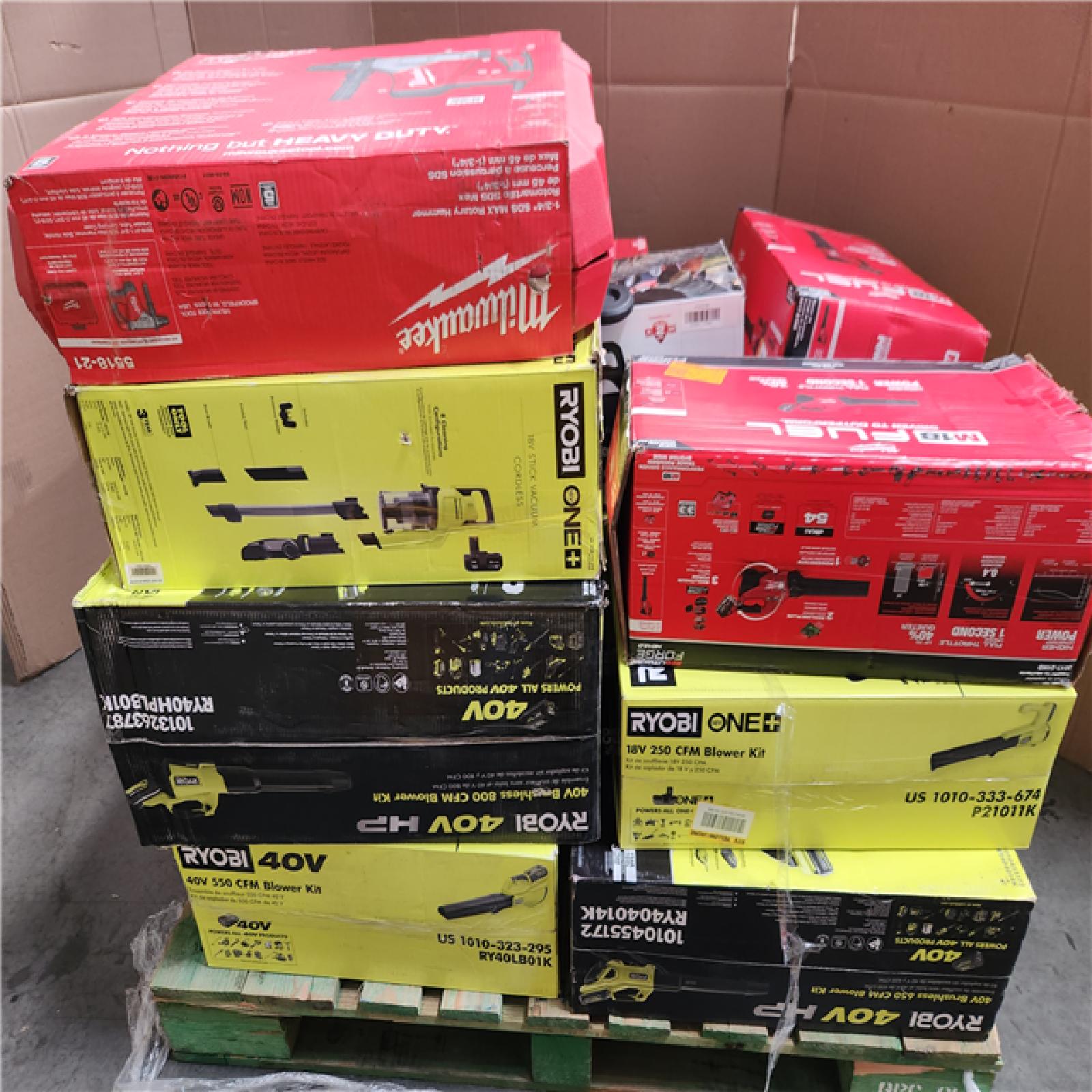 CALIFORNIA AS-IS TOOL PALLET