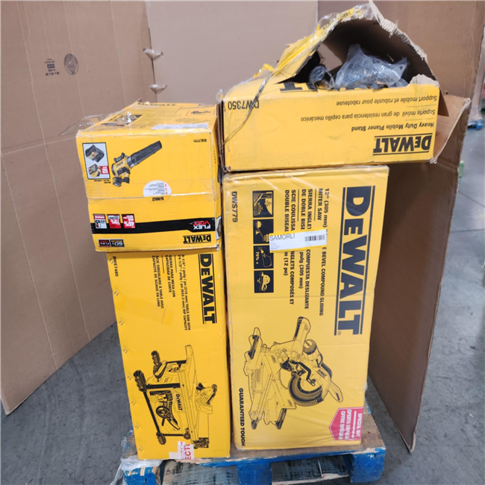 CALIFORNIA AS-IS TOOL PALLET