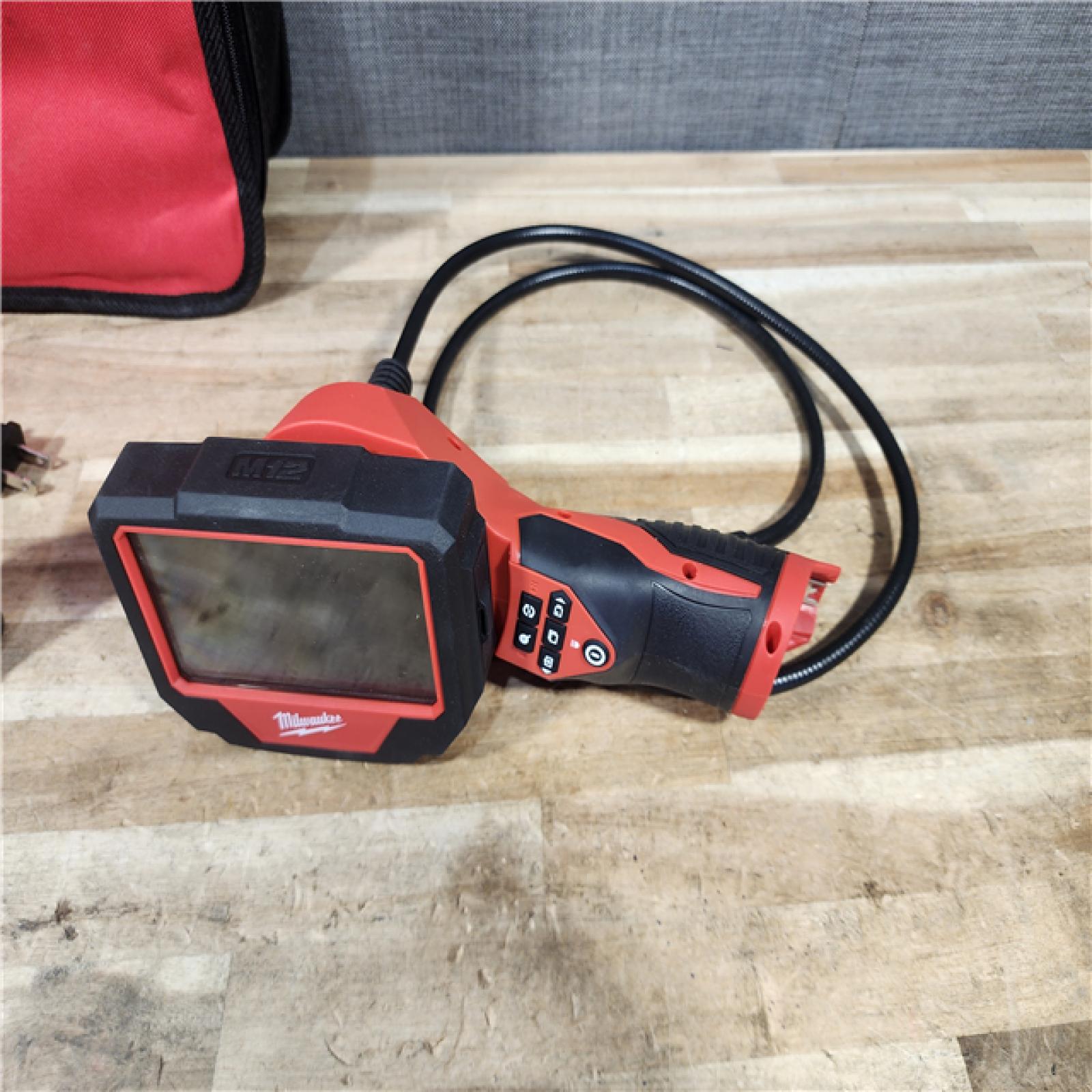 HOUSTON LOCATION - AS - IS Milwaukee 12V Lithium-Ion Cordless M-SPECTOR 360-Degree 4 ft. Inspection Camera Kit