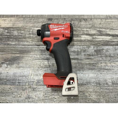 AS-IS Milwaukee FUEL 18V Lithium-Ion Brushless Cordless 1/4 in. Hex Impact Driver (Tool-Only)