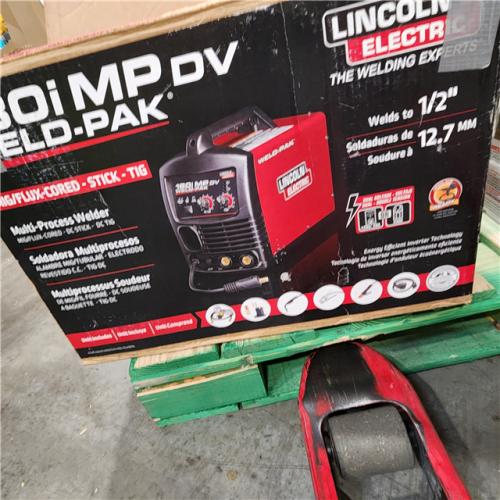 Dallas Location - As-Is Lincoln Electric 180 Amp Weld-Pak 180i Welder