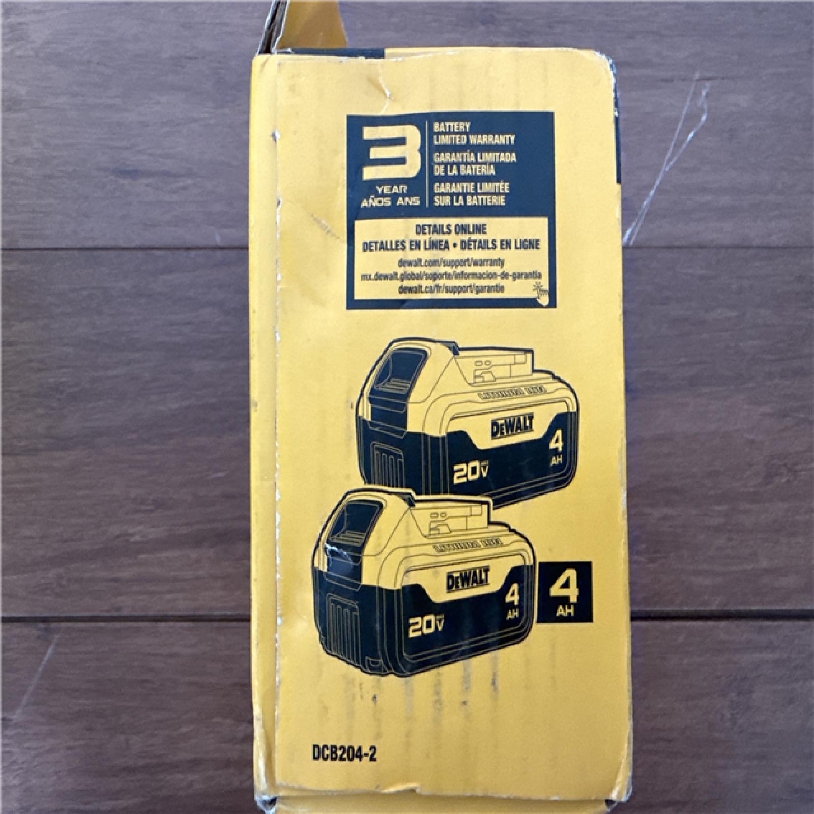 California NEW DeWalt Battery-2 Pack