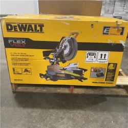 As-Is- DEWALT 60V Lithium-Ion 12 in. Cordless Sliding Miter Saw Kit with 9.0Ah Battery Pack