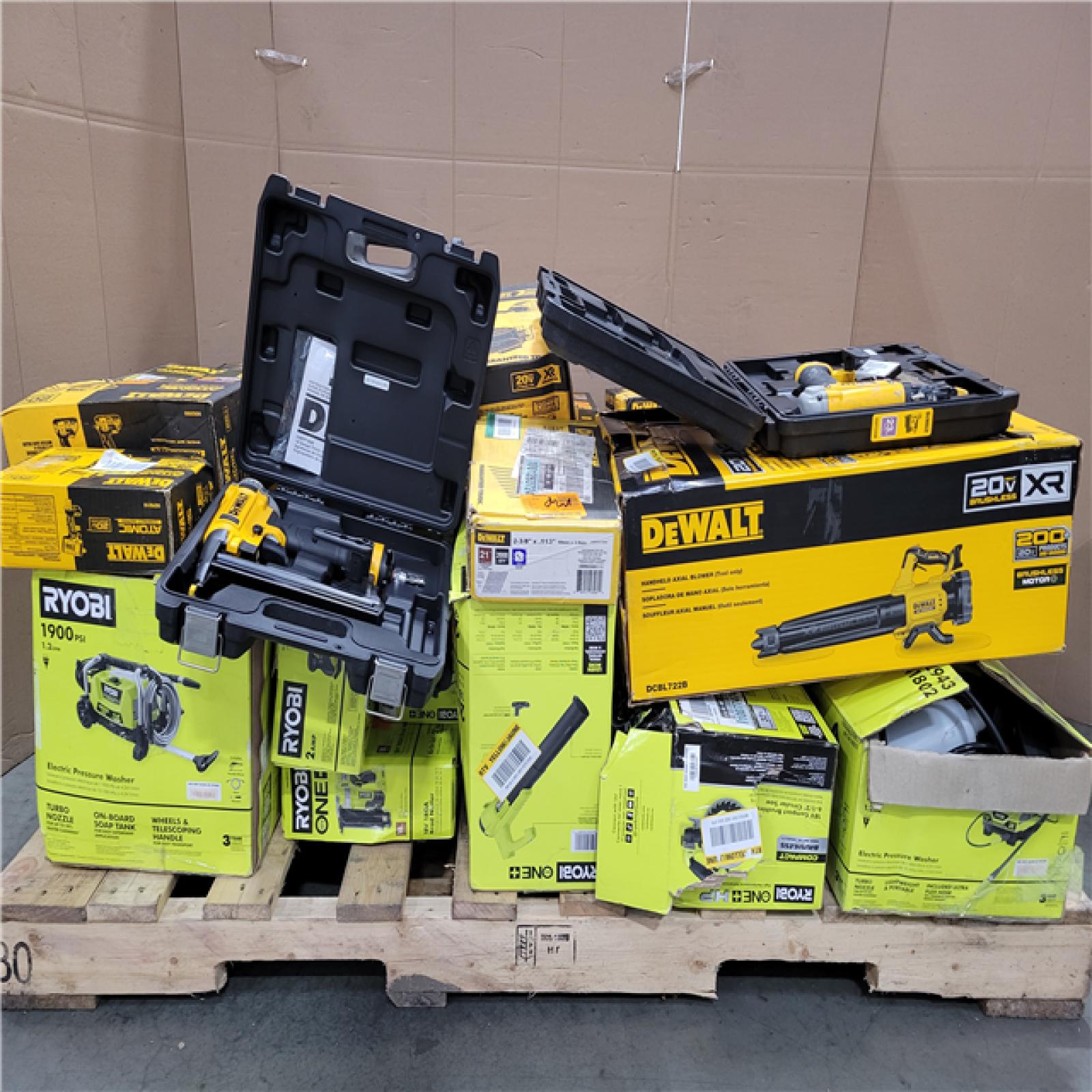 CALIFORNIA AS-IS TOOL PALLET