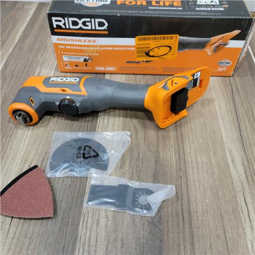 GOOD RIDGID 18V Brushless Cordless Oscillating Multi-Tool (Tool-Only)