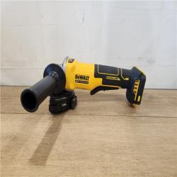 AS-IS- DEWALT 20V MAX Cordless Brushless 4-1/2 in. Angle Grinder with Paddle Switch (Tool Only)