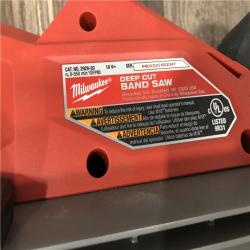 AS-IS Milwaukee FUEL 18V Lithium-Ion Brushless Cordless Deep Cut Band Saw (Tool-Only)