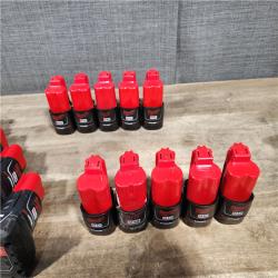 HOUSTON LOCATION - AS-IS MILWAUKEE BATTERY PACK QTY - 20