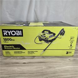 NEW! - RYOBI 1800 PSI 1.2 GPM Cold Water Corded Electric Pressure Washer