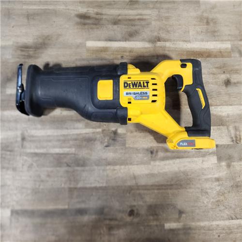 HOUSTON LOCATION - AS-IS Dewalt FLEXVOLT 60-Volt MAX Lithium-Ion Cordless Brushless Reciprocating Saw (Tool-Only)
