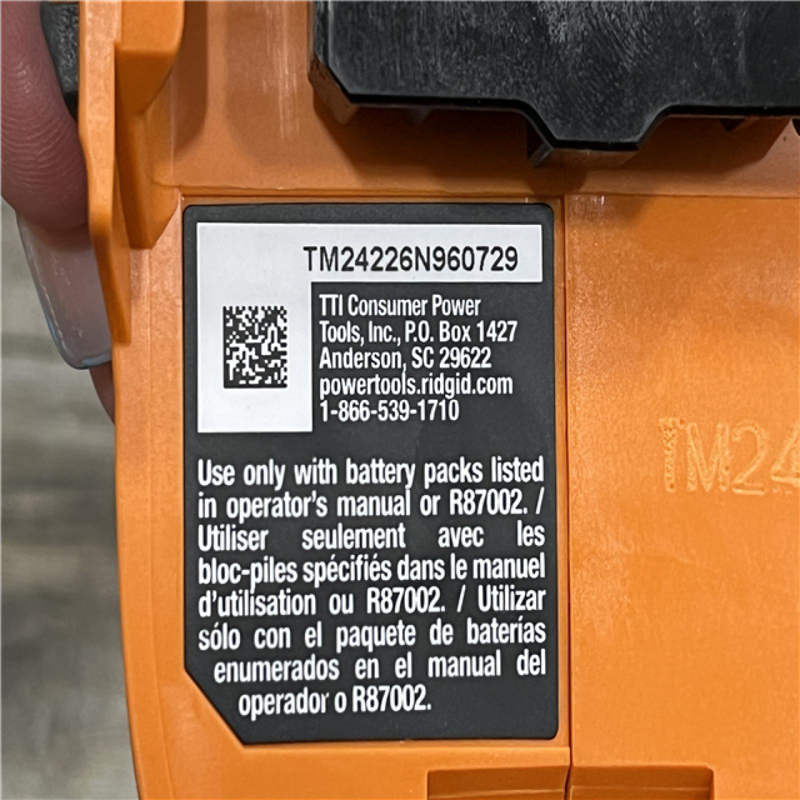 AS-IS RIDGID 18V Brushless Cordless 2-Tool Combo Kit