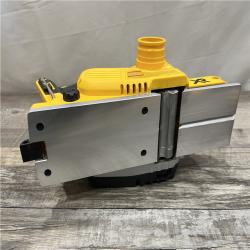 AS-IS DEWALT 20V MAX XR Cordless Brushless 3-1/4 in. Planer (Tool Only)