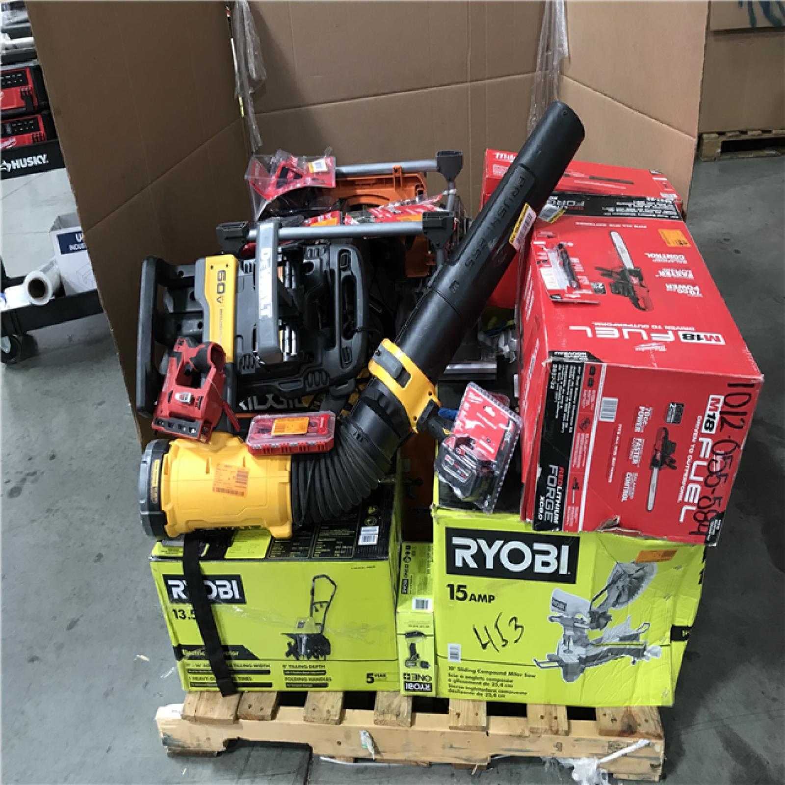 CALIFORNIA AS-IS TOOL PALLET