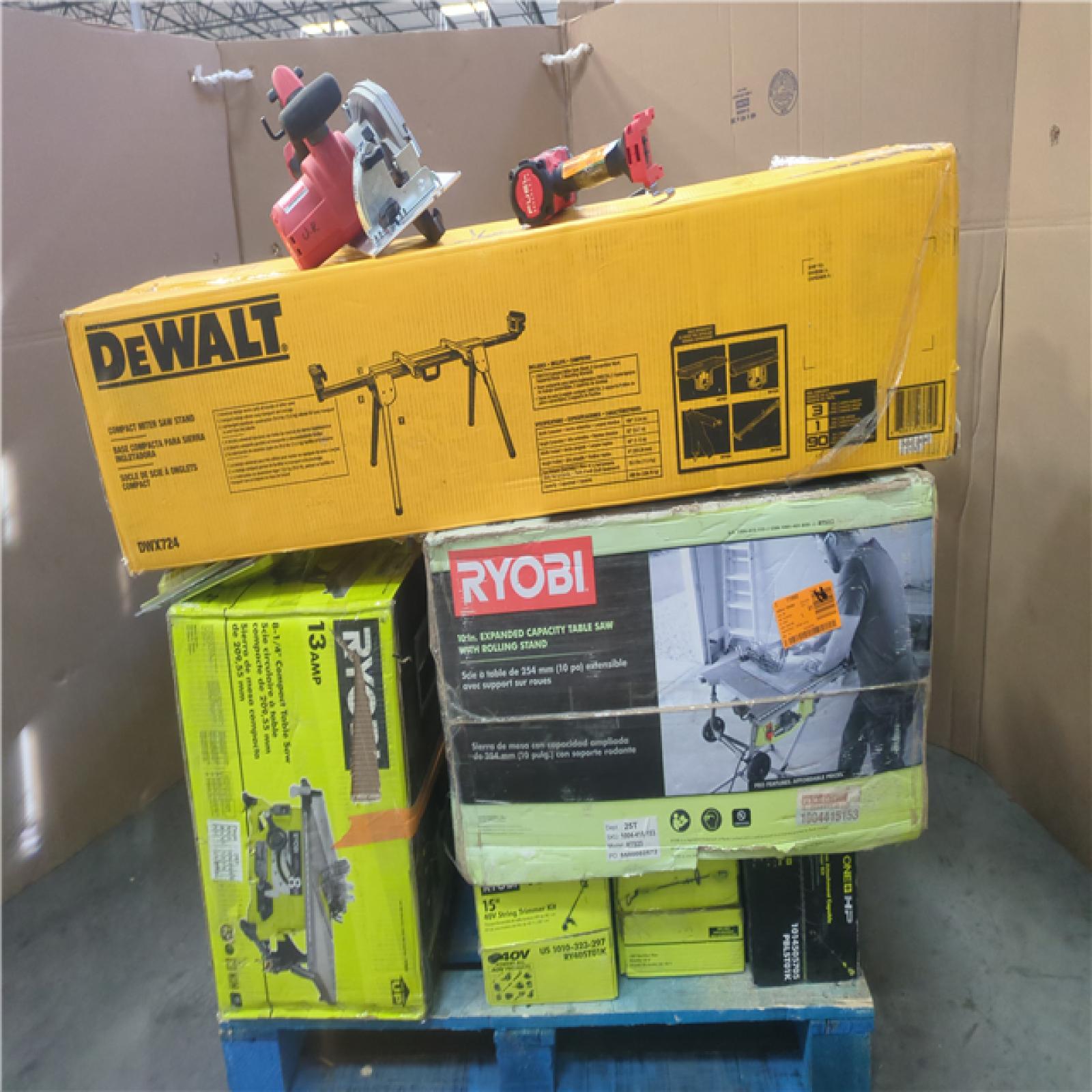 CALIFORNIA AS-IS TOOL PALLET