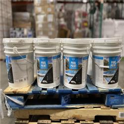 DALLAS LOCATION -DALLAS LOCATION -Dyco Pool Paint 5 Gal. 3150 White Semi-Gloss Acrylic Exterior Paint PALLET- (10 UNITS)