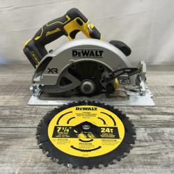 AS-IS DEWALT 20-Volt MAX 7-1/4 in. Cordless Circular Saw (Tool Only)